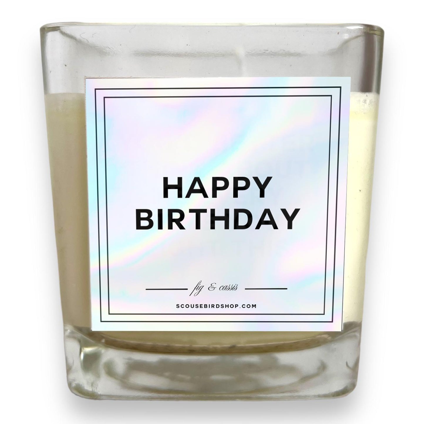 Scented Soy Candle - Happy Birthday