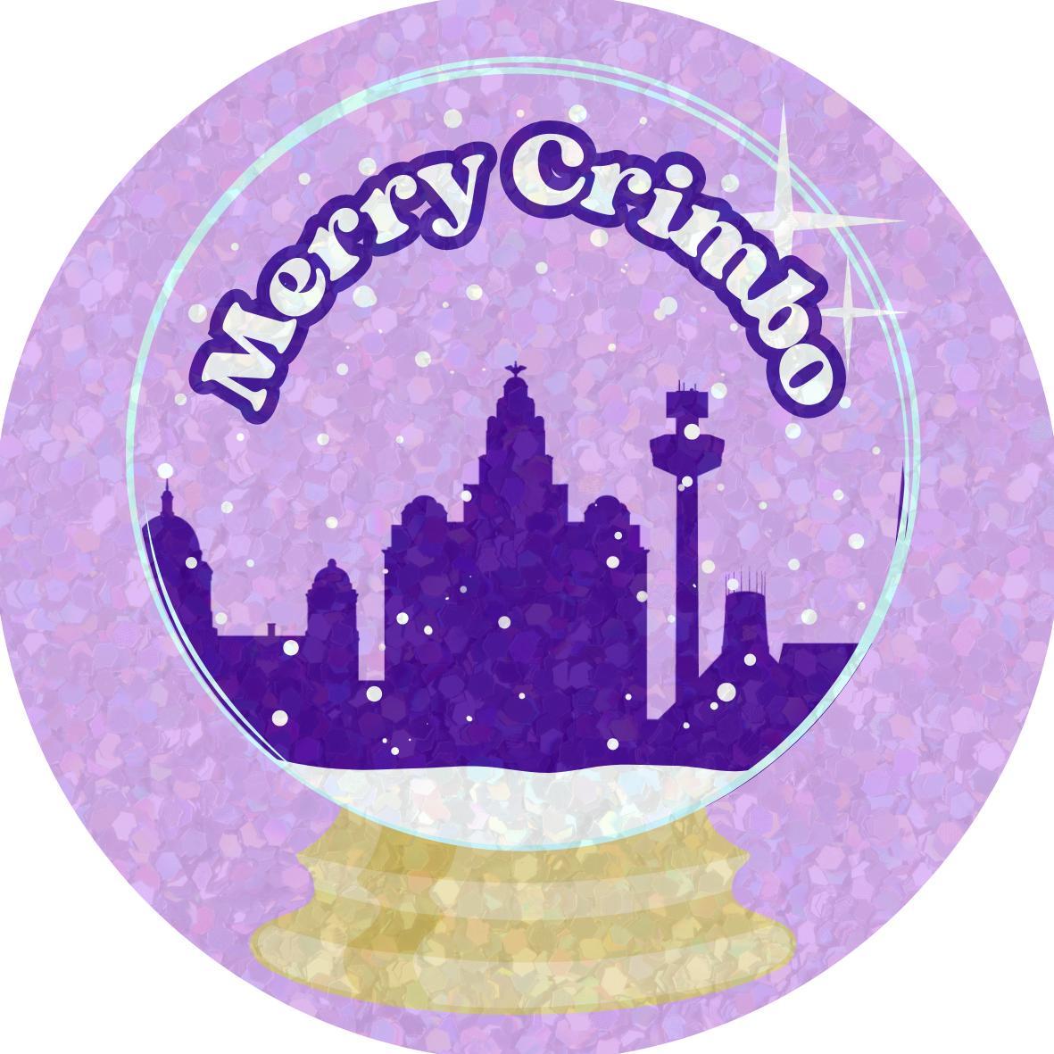 Merry Crimbo Holographic Waterproof Sticker