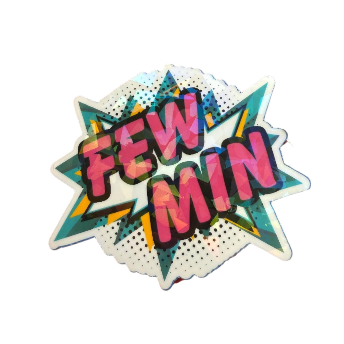 FEWMIN Holographic Waterproof Sticker