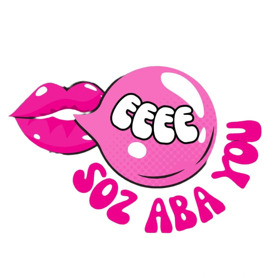 Eeee Soz Aba You Waterproof Sticker