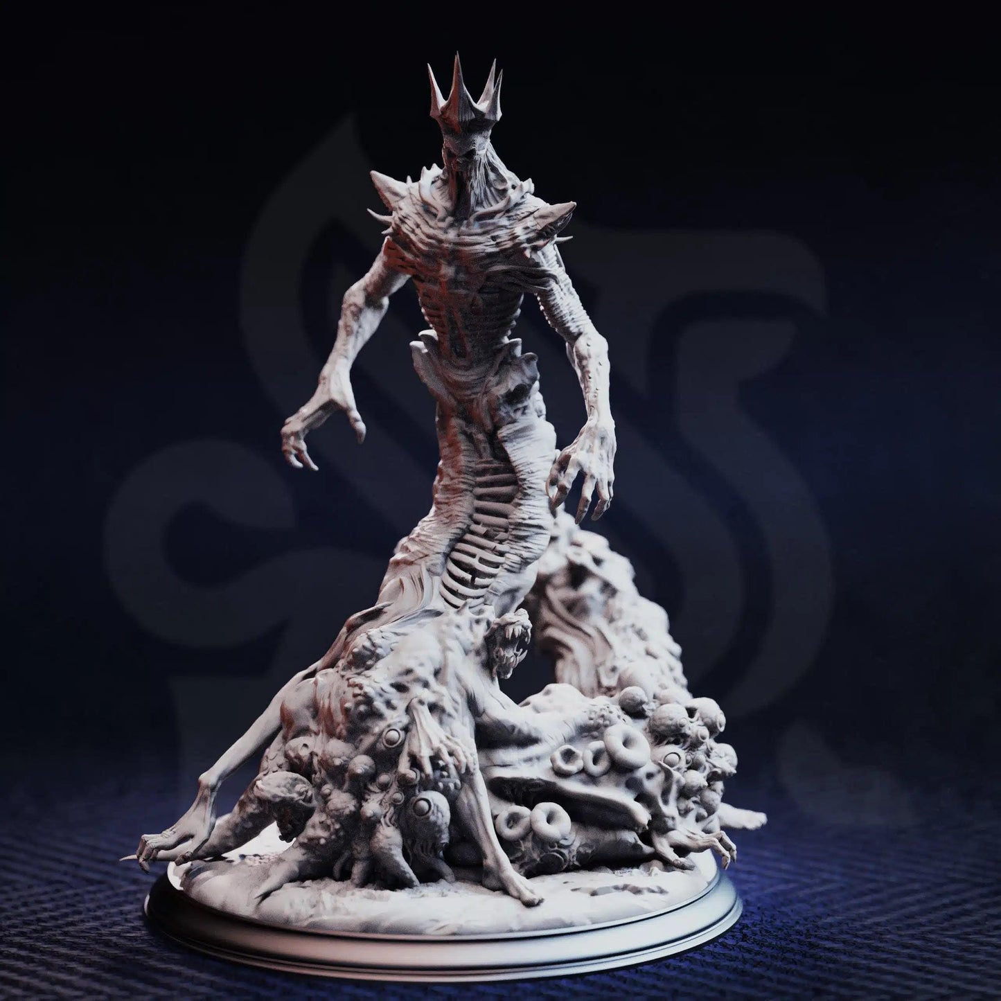 Idinhelieth – Harbinger of Pestilence - 3D Printed Monster Character Miniature