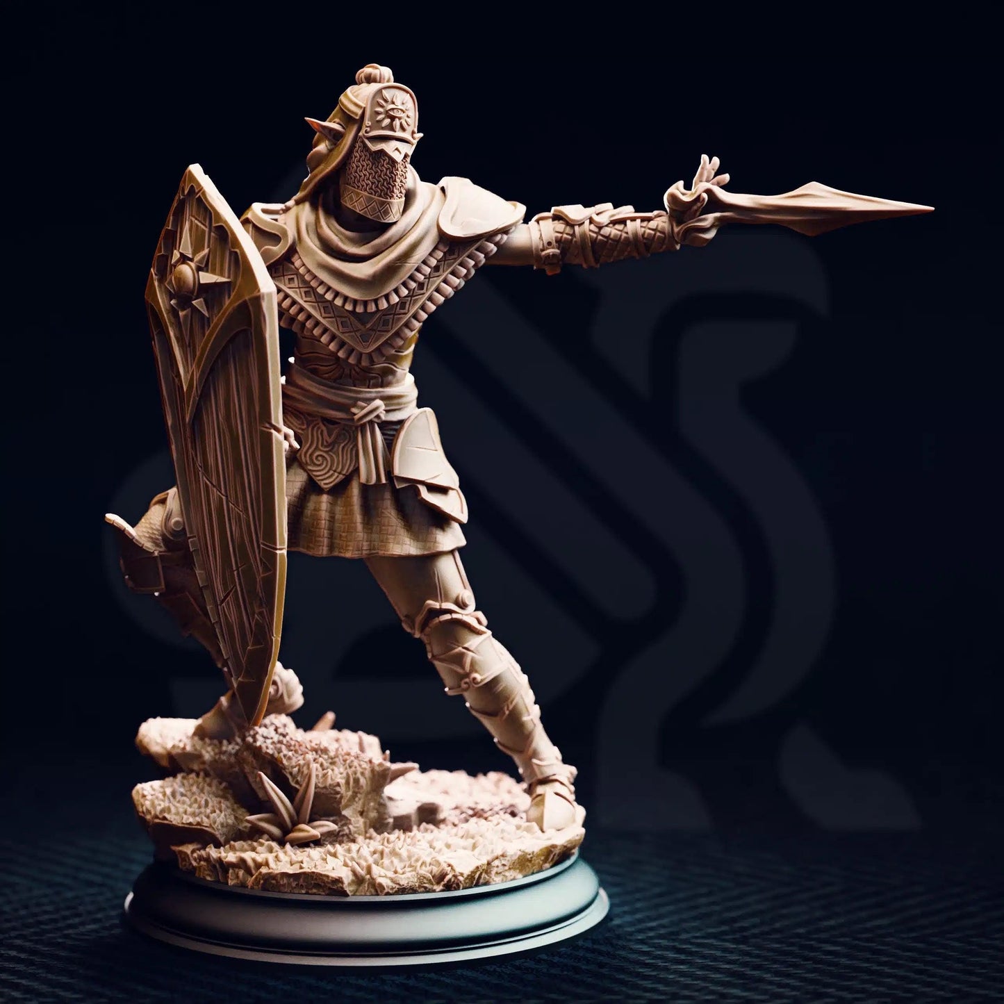 Seroca’s Devout – Dark Cultist Warriors - 3D Printed Fighter Character Miniature