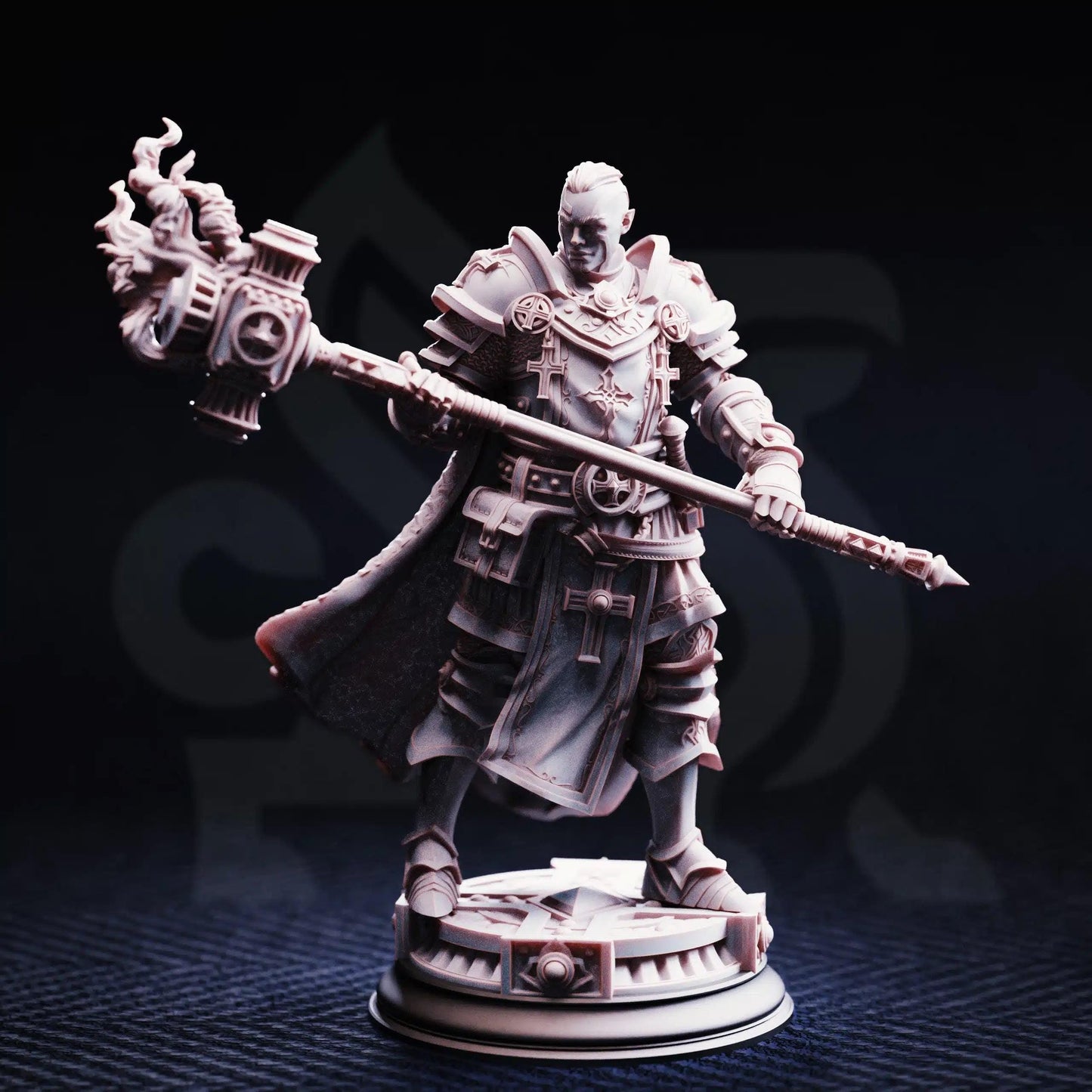 Uktakun – Harbinger of Namneri - 3D Printed Fighter Character Miniature