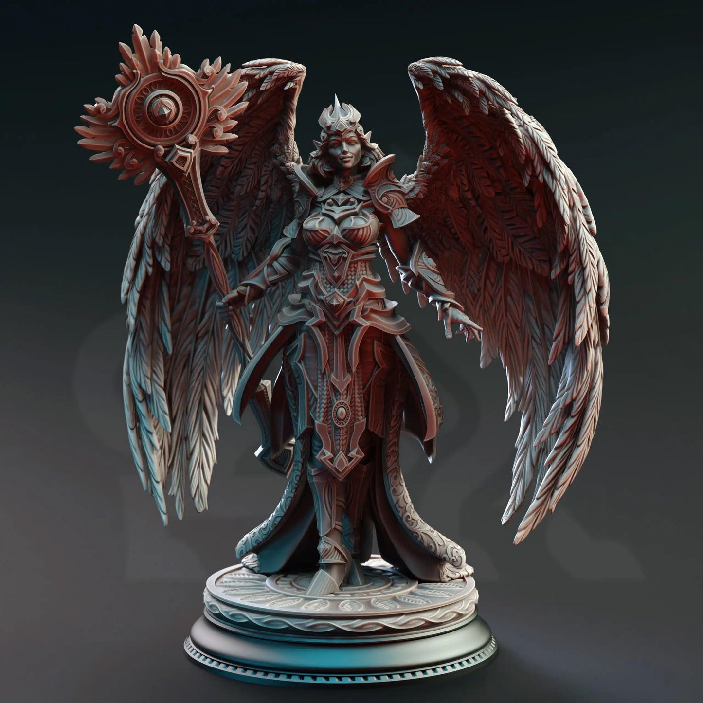 Elysia Maiden of Namneri - 3D Printed Character Miniature