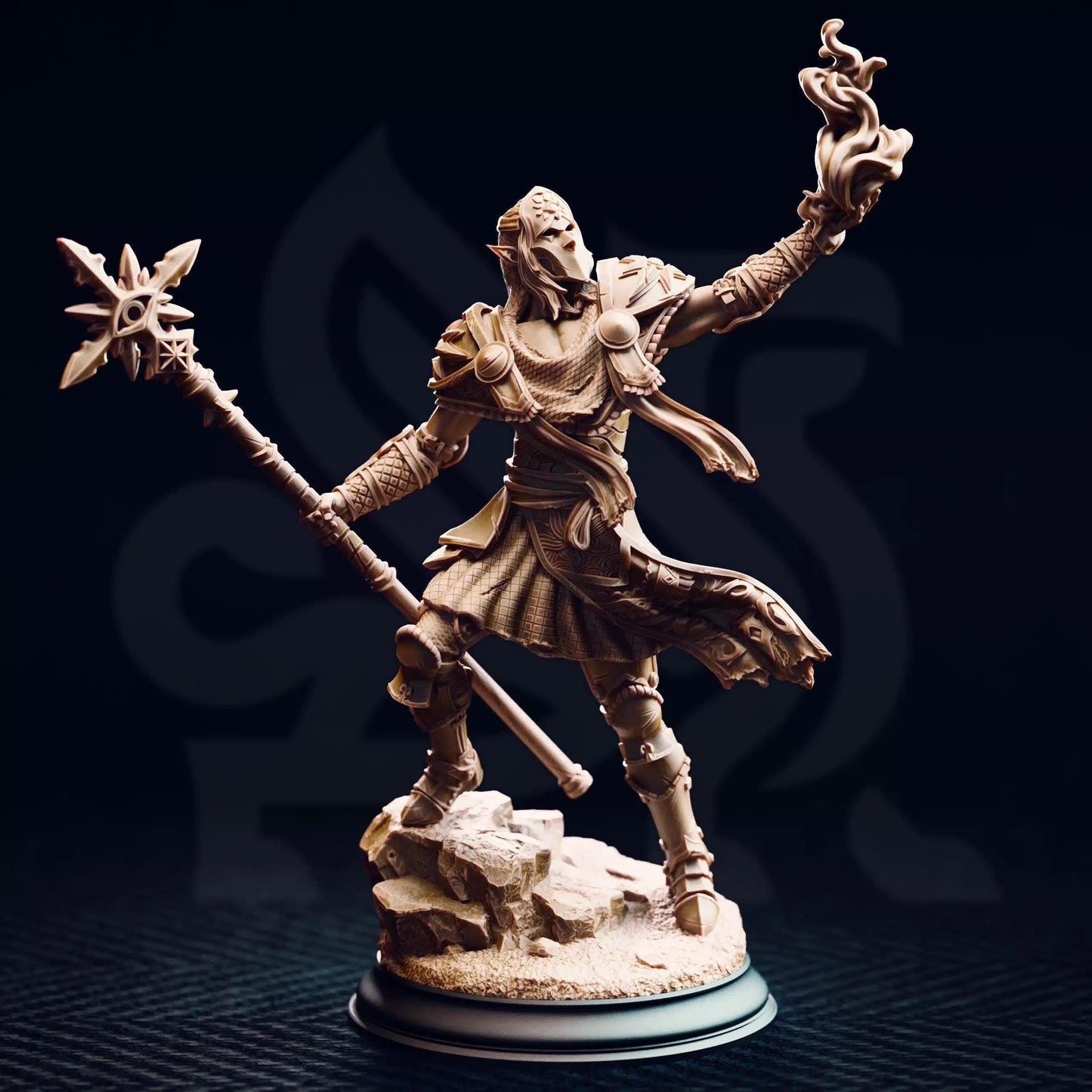 Hand of Seroca – Dark Cult Leader - 3D Printed Sorcerer Character Miniature