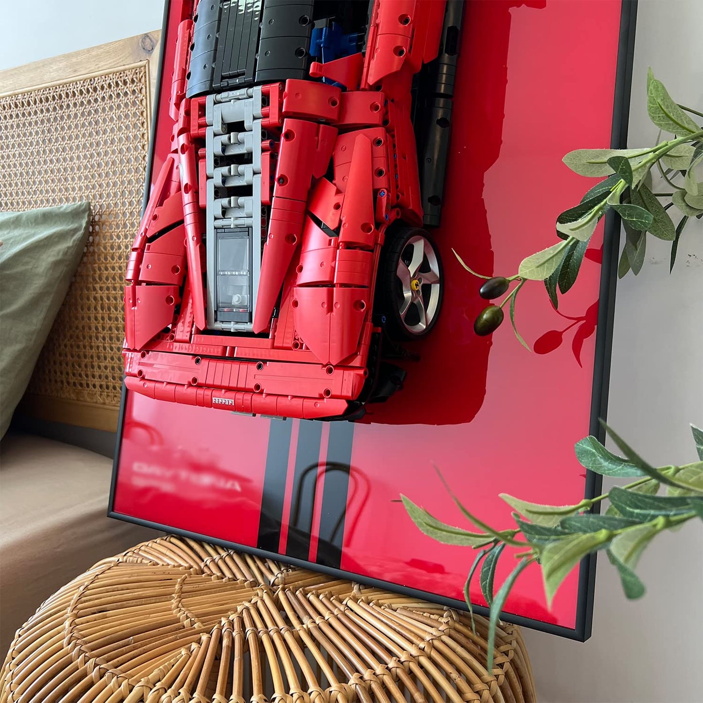 iLuane Display Wallboard for Race Car Model Kits – Wall Mount Decor