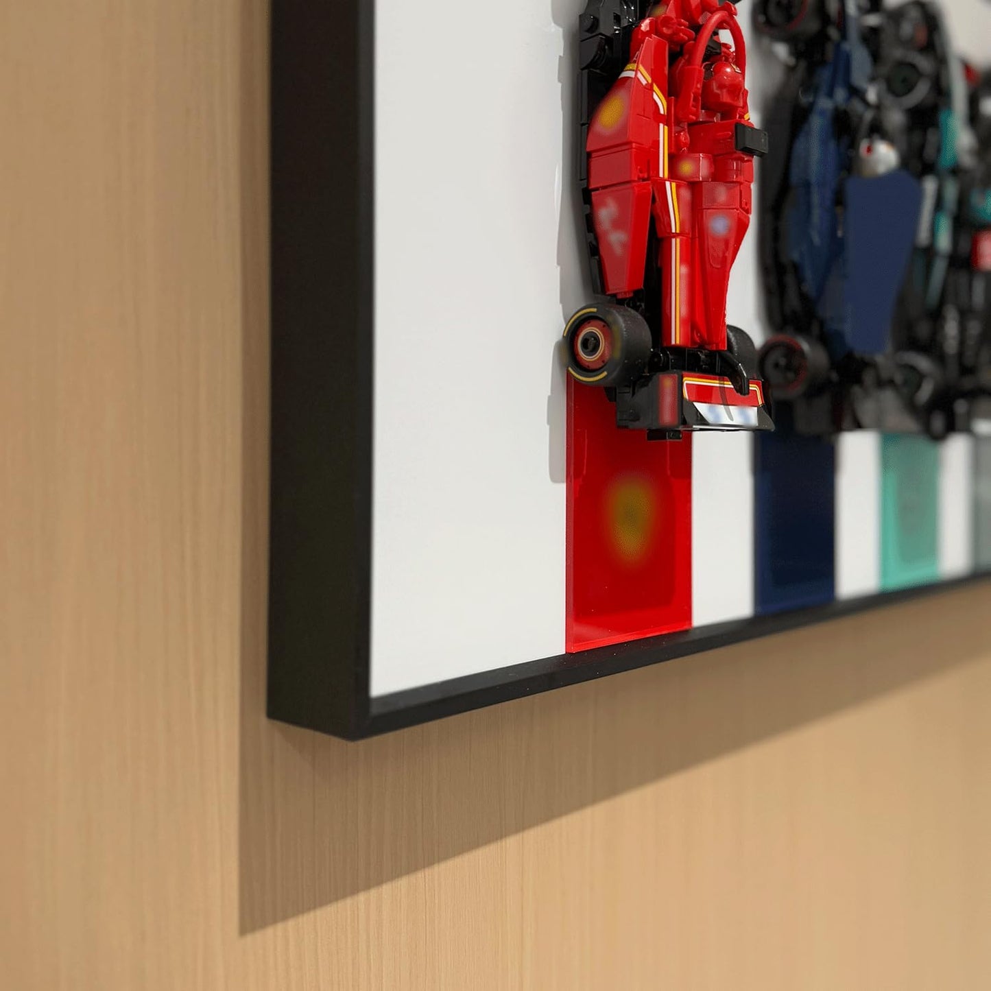 iLuane Display Wallboard – 10-Car Frame Wall Mount for 77242–77251 Style A (No Car Included)