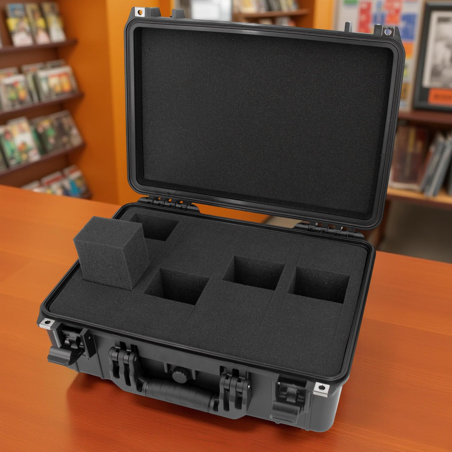 CASEMATIX Graded Card Case Pro Edition – Waterproof Box for 120+ Graded Cards