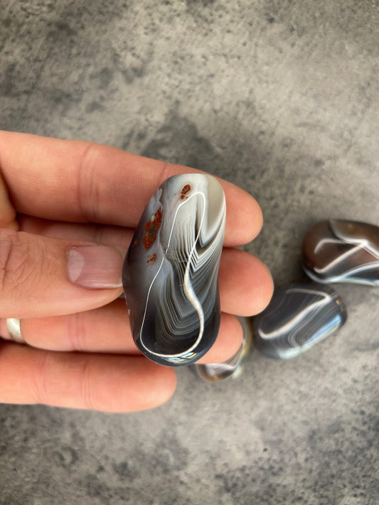 Botswana agate - Tumblestone