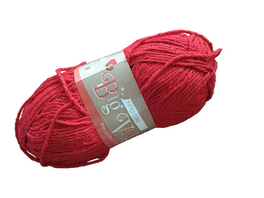 King Cole Coton recycled Aran rust 1168 100g