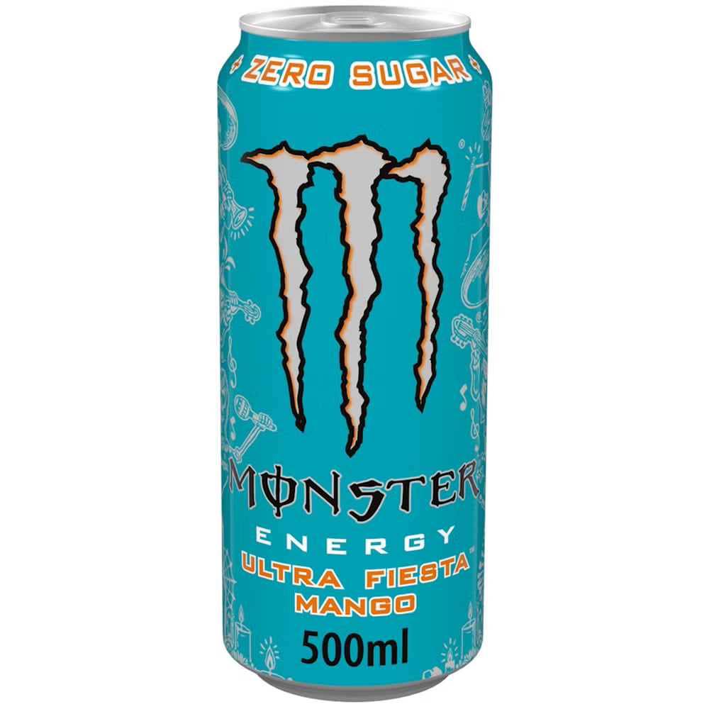 6 x Monster Ultra Fiesta Mango 4 X 500Ml