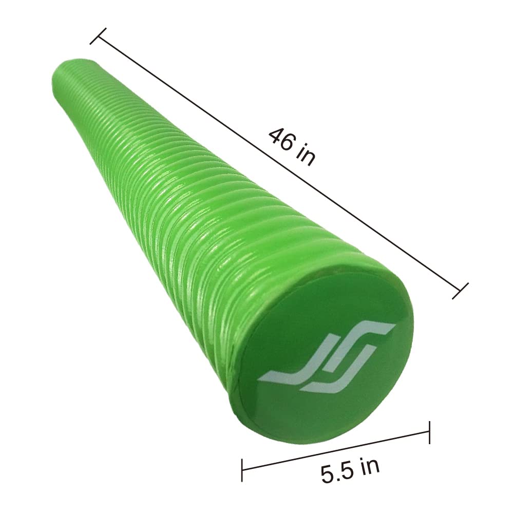 IMMERSA Jumbo Pool Noodles – Premium Soft, UV-Resistant Foam Noodles for Adults (Green)