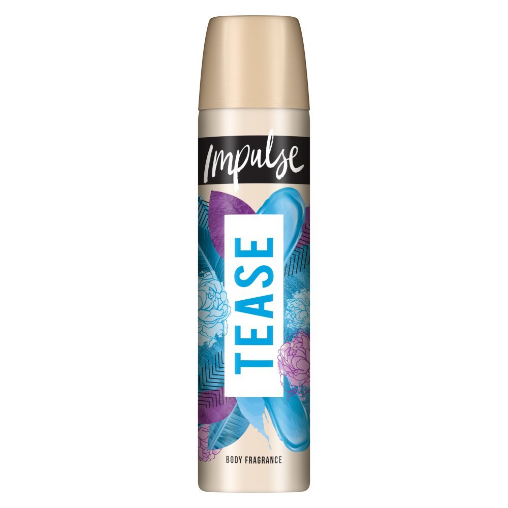Impulse Body Spray Tease PMP 75ml (Case of 6)