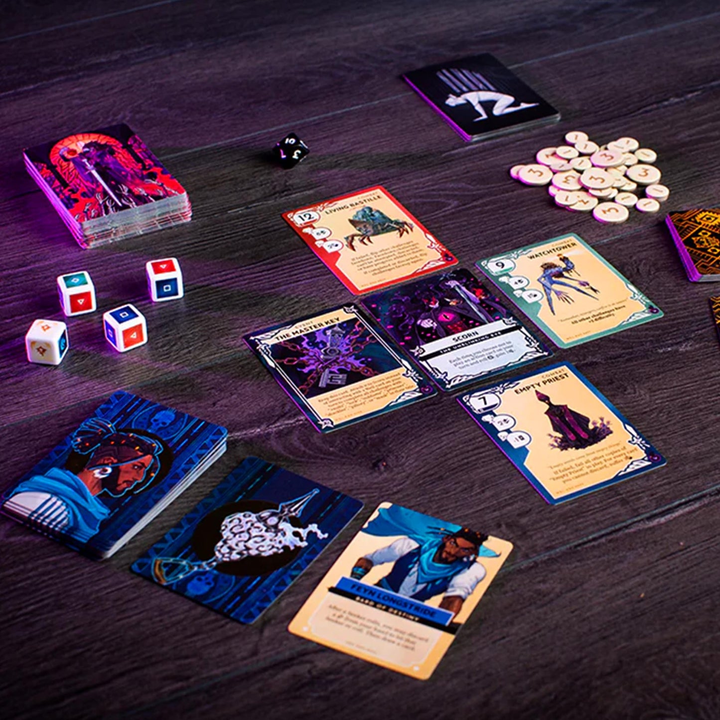 Kinfire Delve: Scorn’s Stockade – Solo or 2-Player Tactical Card & Dice Game | Incredible Dream