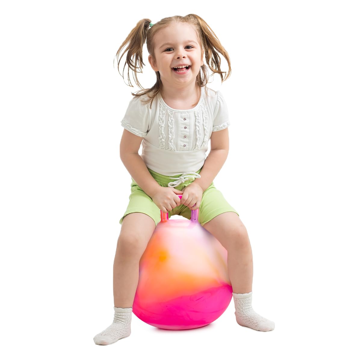 INPODAK Hopper Ball 18 Inch with Handle – Safe, Durable Kids Toy for Ages 3–6