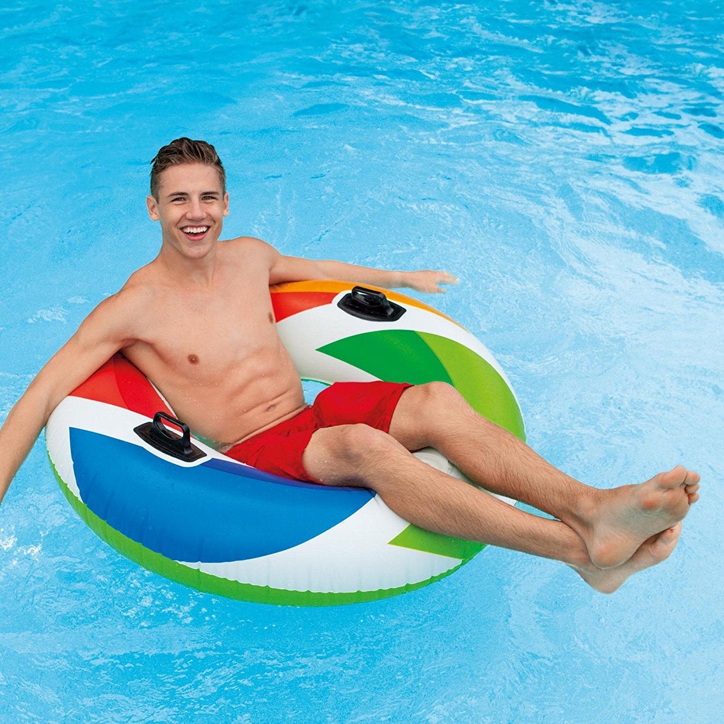 Intex Color Whirl Inflatable Tubes (Set of 2) 48in – 58202EP