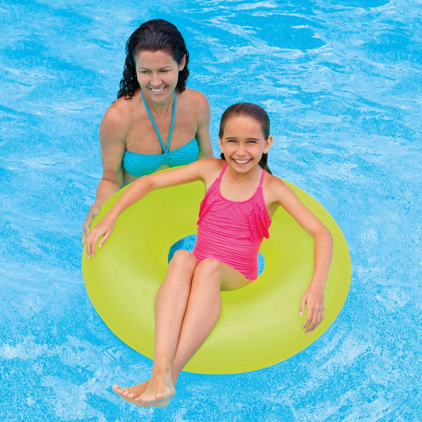 Intex Frost Tube Inflatable Swim Tubes 36-inch Diameter – 4-Pack