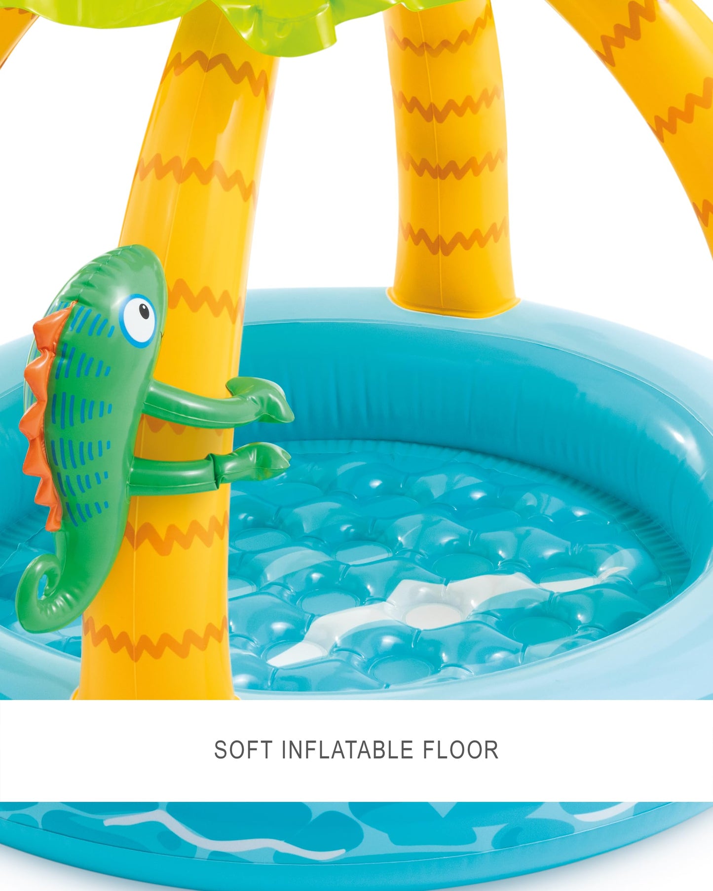 Intex Tropical Island Baby Toddler Pool 40x34 in – Safe Backyard Splash