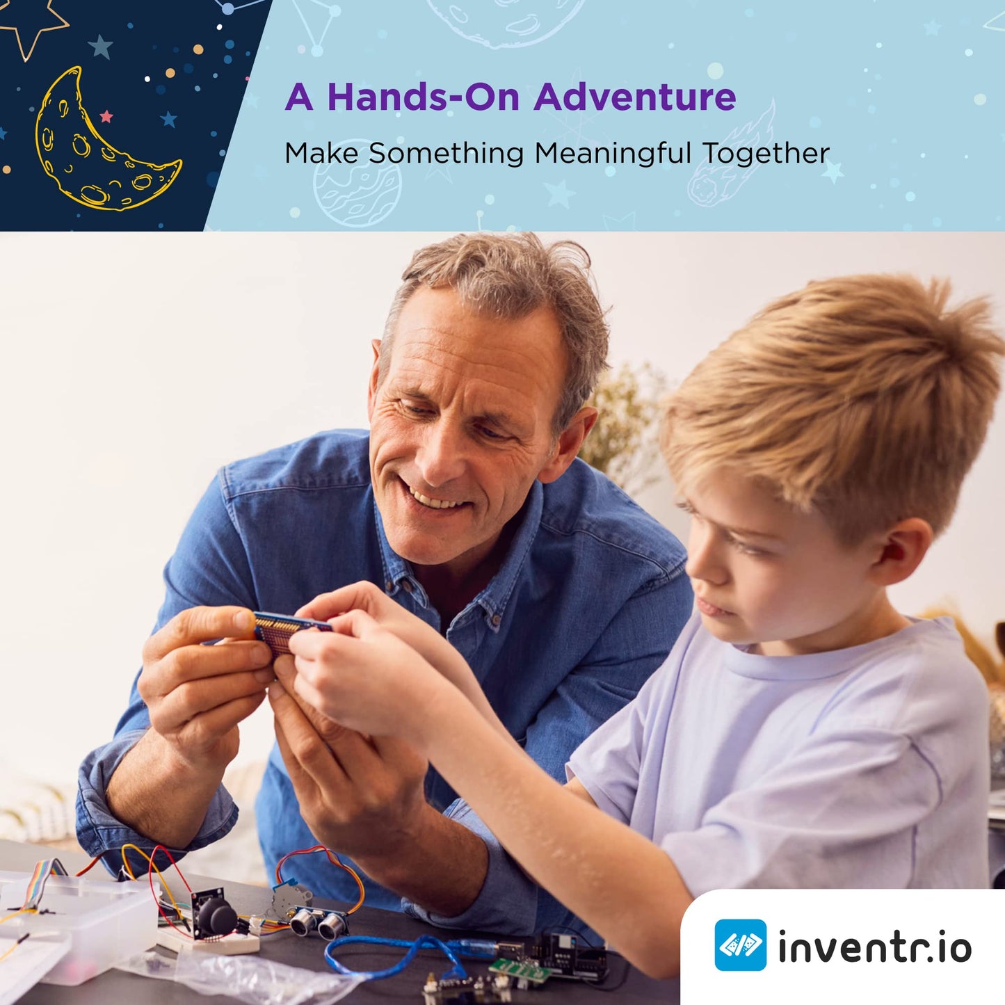 Adventure Kit: 30 Days Lost in Space | STEM Coding & Robotics by inventr.io