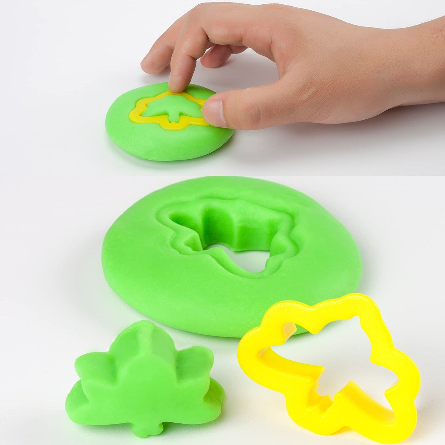 Inxens Dough Tools Set — 25-Piece Creative Play Kit for Toddlers (Ages 2-4) Non-Toxic
