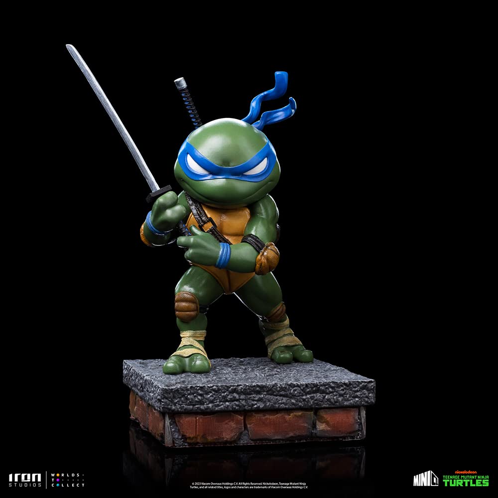 Iron Studios Leonardo MiniCo 7.1-Inch TMNT Statue | SDCC 2023 Exclusive