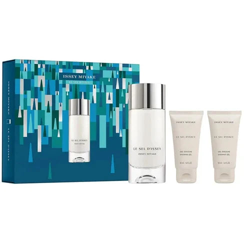 Issey Miyake Le Sel d?Issey Gift Set 100ml EDT + 2 x 50ml Shower Gel