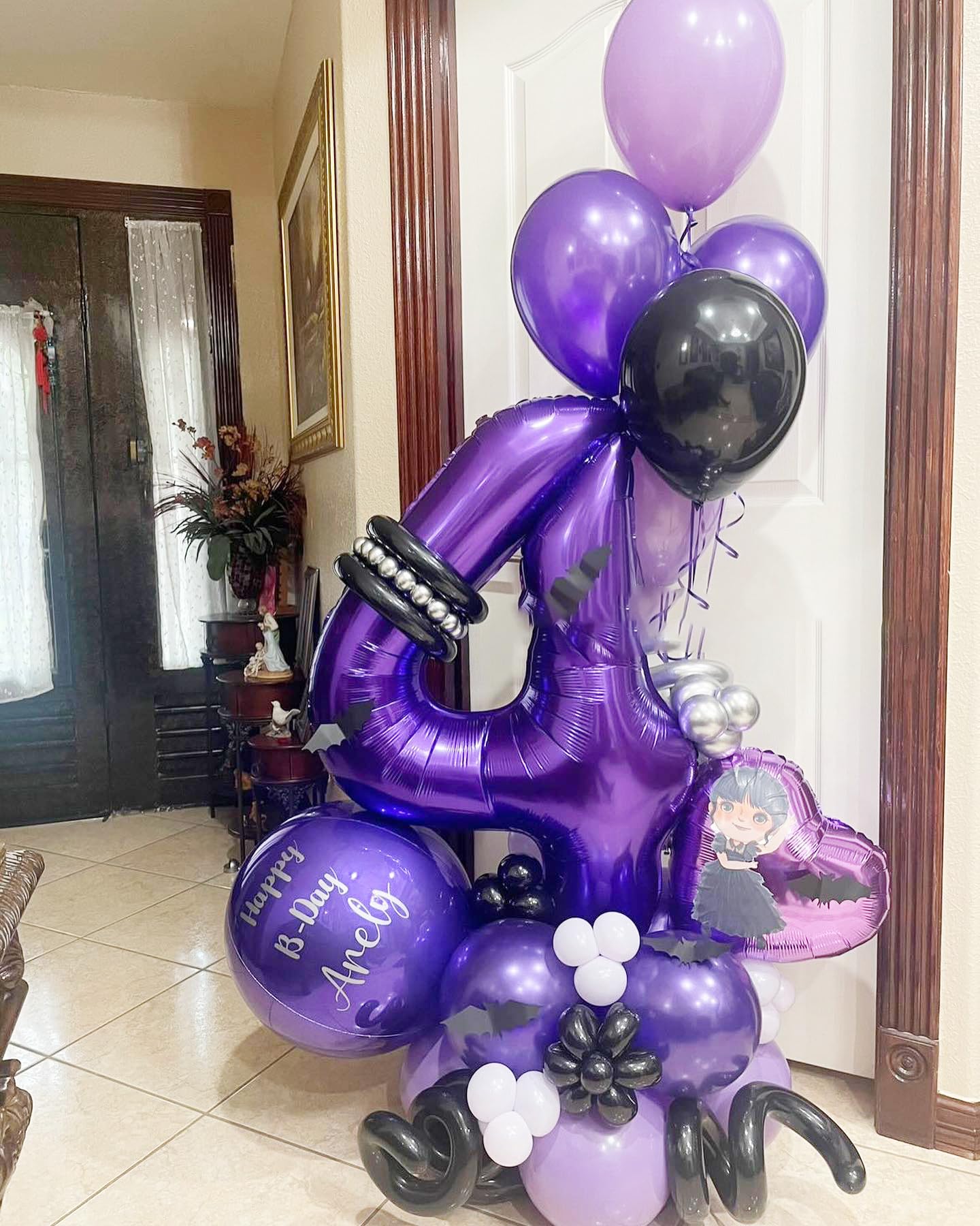 IWERP Purple Number 11 Balloon - 40-Inch Foil Balloon for 11th Birthday Parties