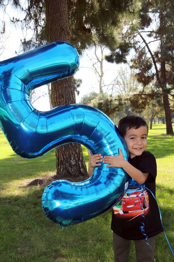 IWERP Navy Blue 18 Balloon – 40-Inch Number Balloon for 18th Birthday Party