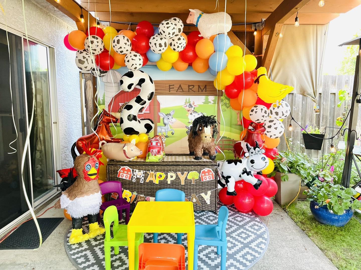 IWERP Cow Print 9 Balloon – 40 Inch Giant Number Balloon for Farm-Themed Party Decorations