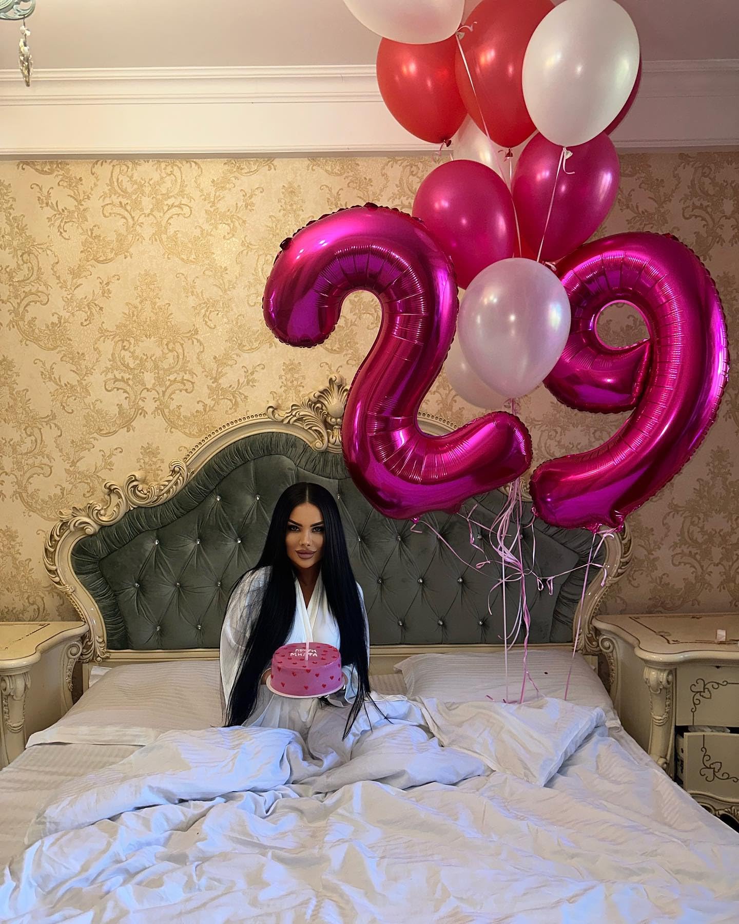 IWERP Hot Pink 40-Inch Number 5 Balloon – 5th Birthday Decorations