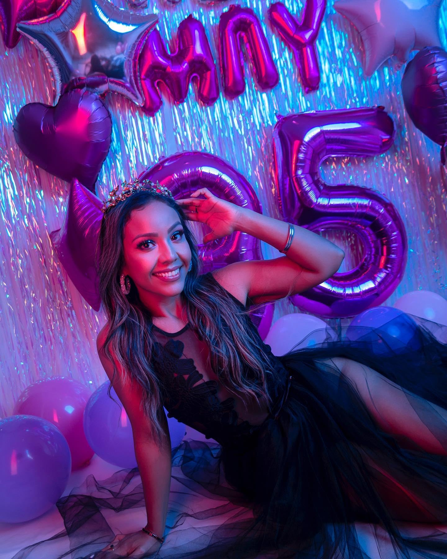 IWERP 40-Inch Purple Number Balloon | 40th Birthday & Anniversary Decor