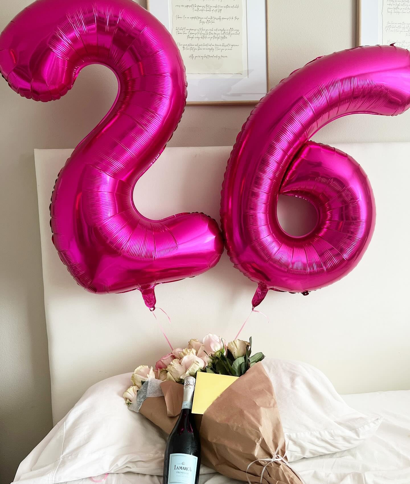IWERP Hot Pink 9 Balloon – 40 Inch Number Balloon for 9th Birthday Parties