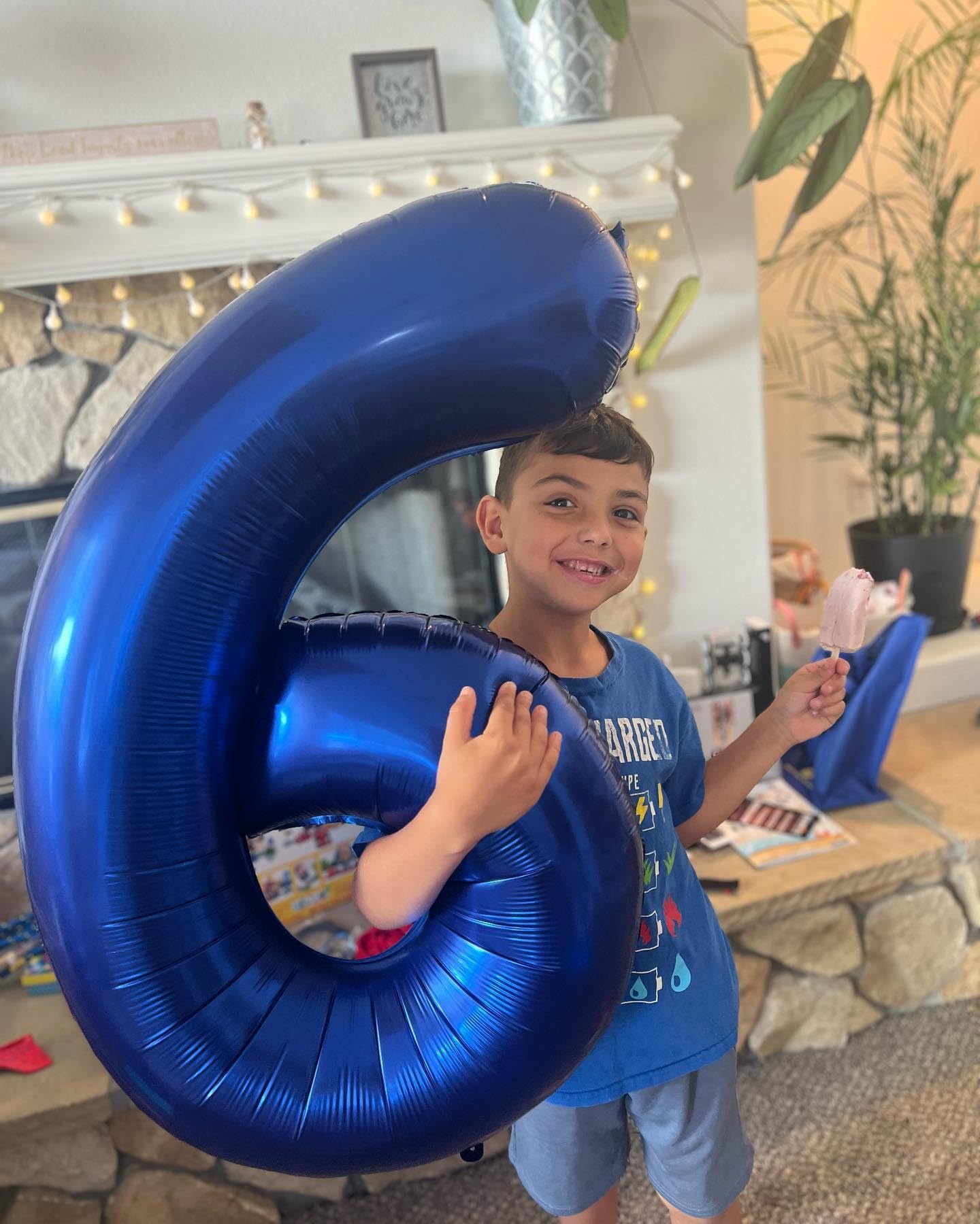 IWERP Metallic Blue 0 Balloon – 40-Inch Navy Birthday Decor for 10th–60th Celebrations