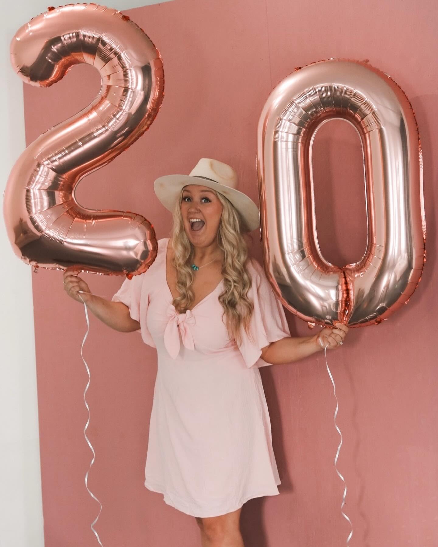 IWERP 50th Birthday Balloon — Rose Gold 40-Inch Number Balloon for Men & Women, 50th Anniversary Decorations