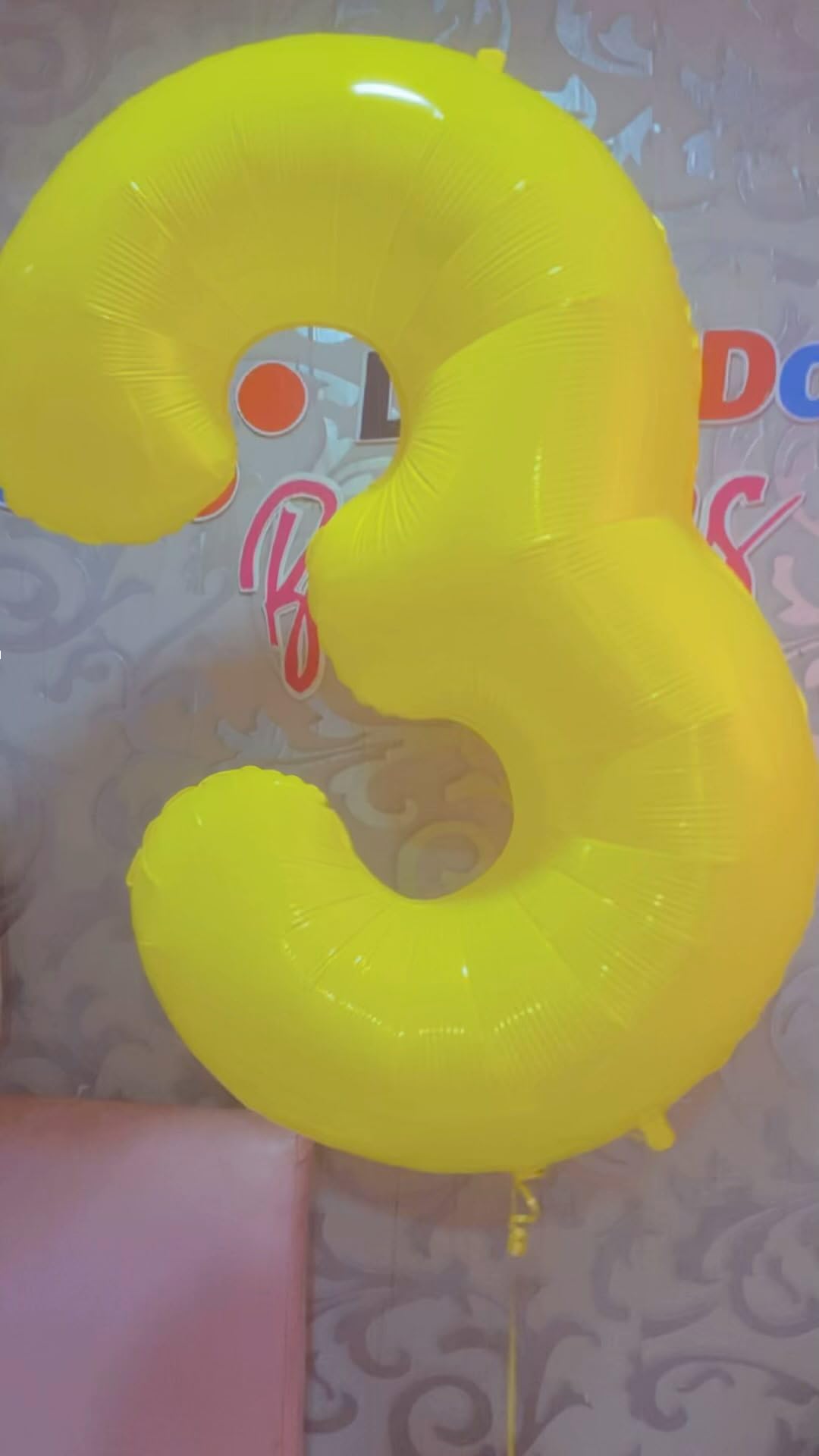 IWERP Yellow Number 6 Balloon 40 Inch – 6th Birthday Decorations
