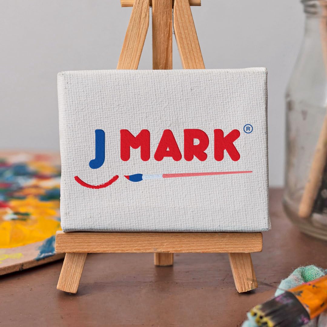 J MARK Art Smock Painting Apron – Pack of 2, Long Sleeve, Waterproof with 2 Pockets