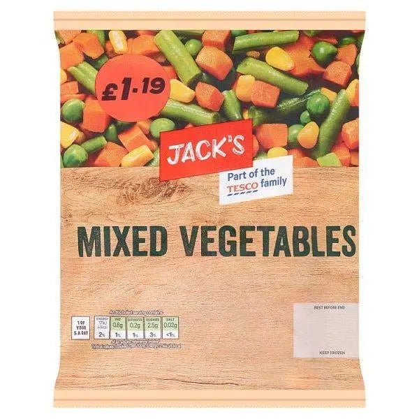 Jack's Mixed Vegetables 500g