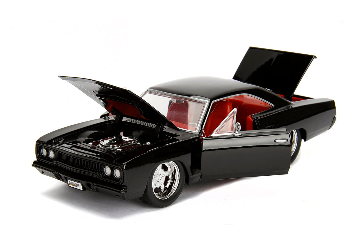 Jada Big Time Muscle 1:24 1970 Plymouth Road Runner Die-Cast Car | Collectible