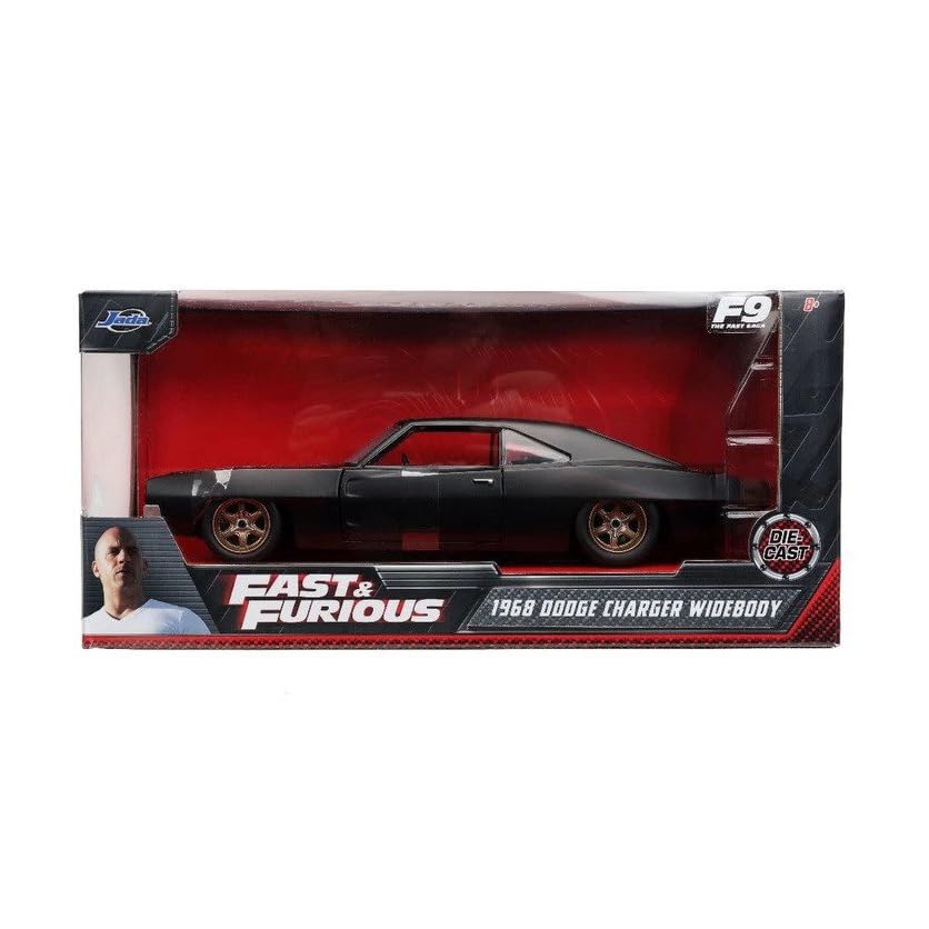 Jada Fast & Furious 1:24 1968 Dodge Charger Widebody Die-Cast – Licensed Collectible