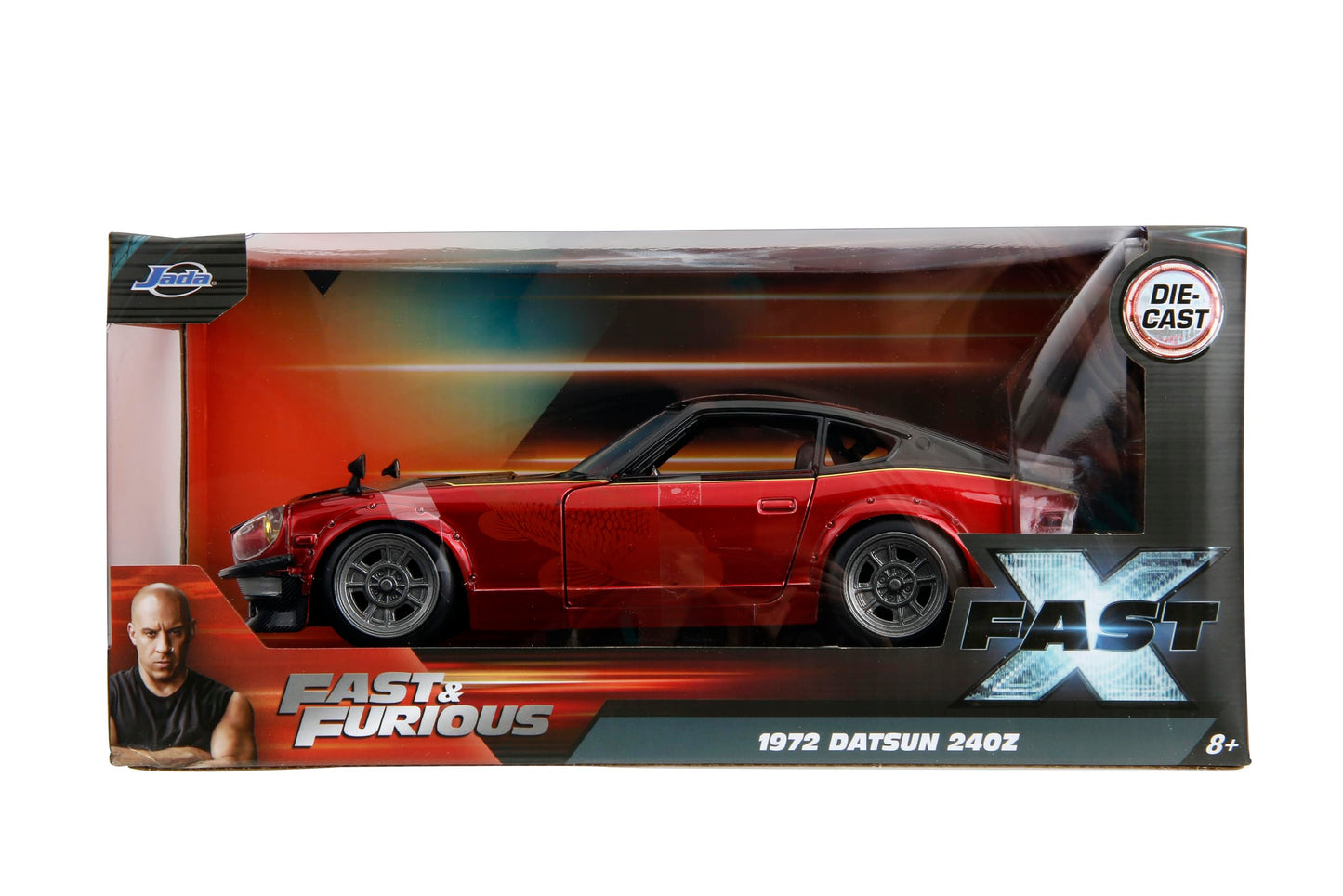 Jada Fast X 1:24 Datsun 240Z Die-Cast Car | Fast & Furious Collectible by Jada