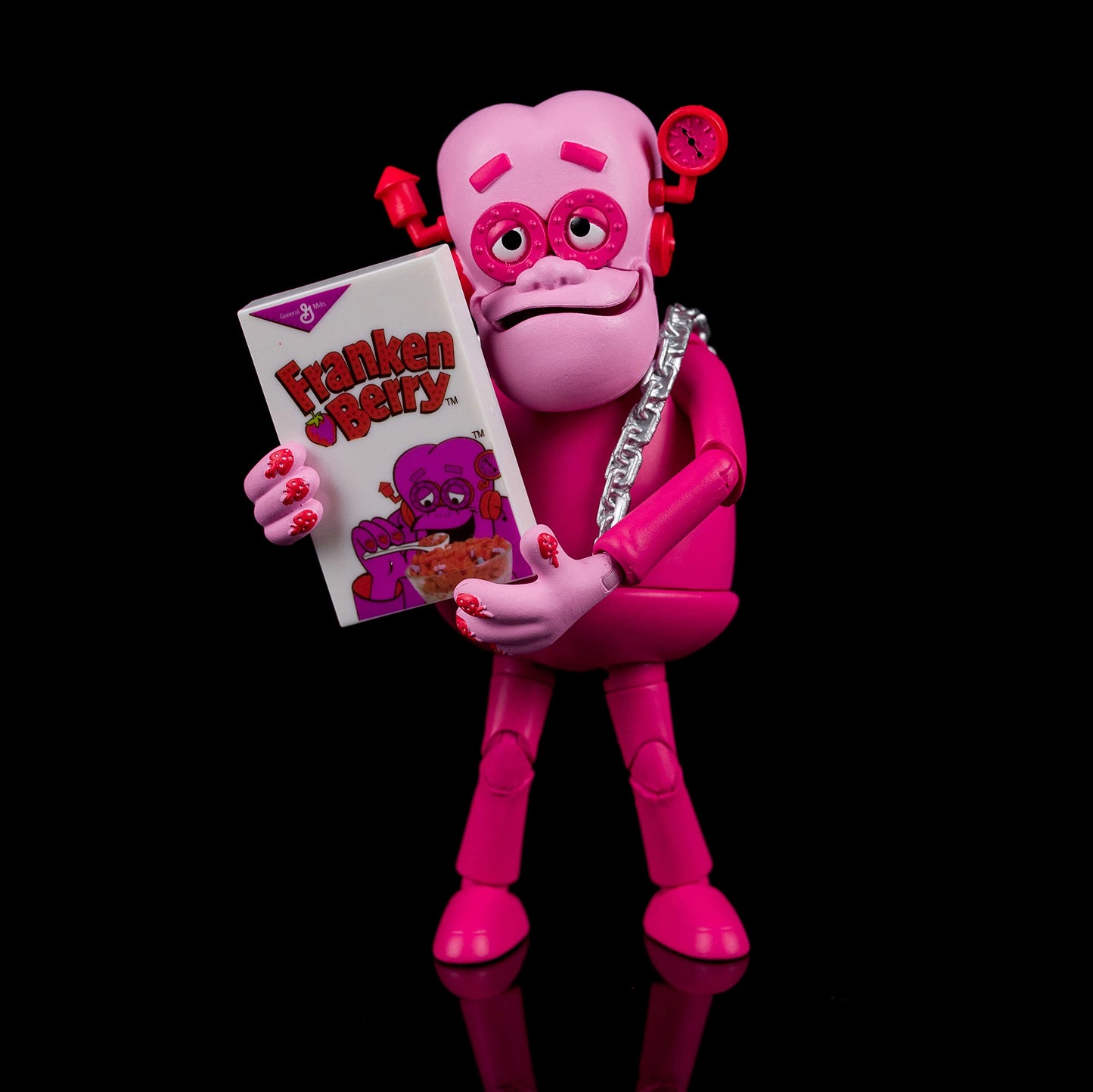 Jada Toys General Mills Franken Berry 1:12 Scale Action Figure – Licensed, Articulated Collectible