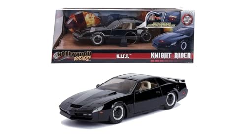 Jada Knight Rider K.I.T.T. 1982 Pontiac Firebird Die-Cast – 1:24 Scale, Light-Up