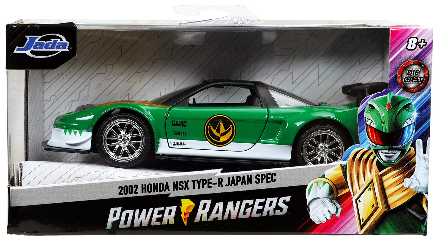 Jada Toys Power Rangers 1:32 Green Ranger NSX Type-R Die-Cast Car - Licensed Collectible