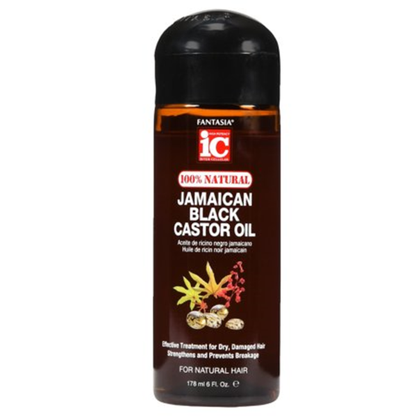 Fantasia IC Jamaican Black Castor Oil for Hair Growth & Strength 178ml/6.02 oz