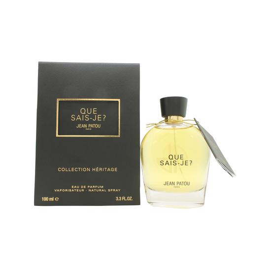 Jean Patou Collection Héritage Que Sais-Je? Eau de Parfum 100ml Spray Women's Fragrance