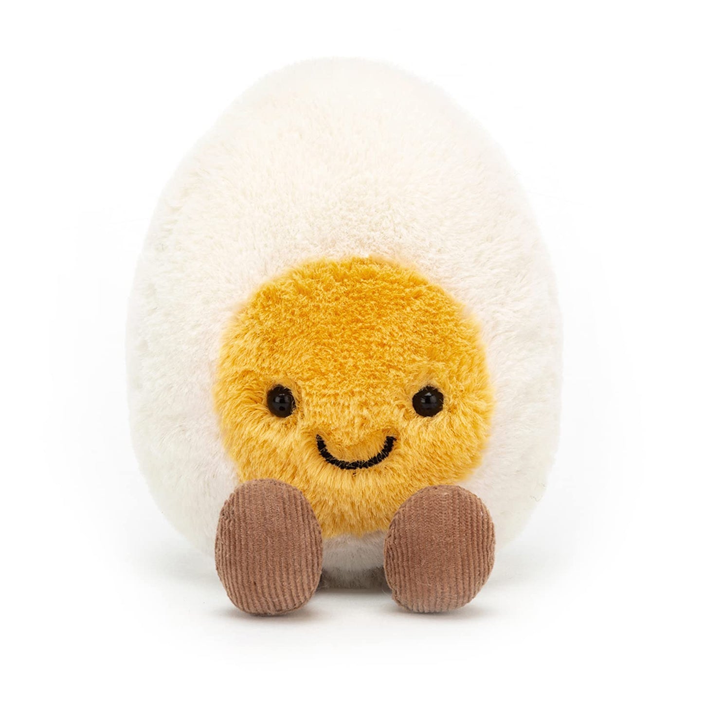 Jellycat Amuseables Boiled Egg Happy Plush Toy – Small 5.5in