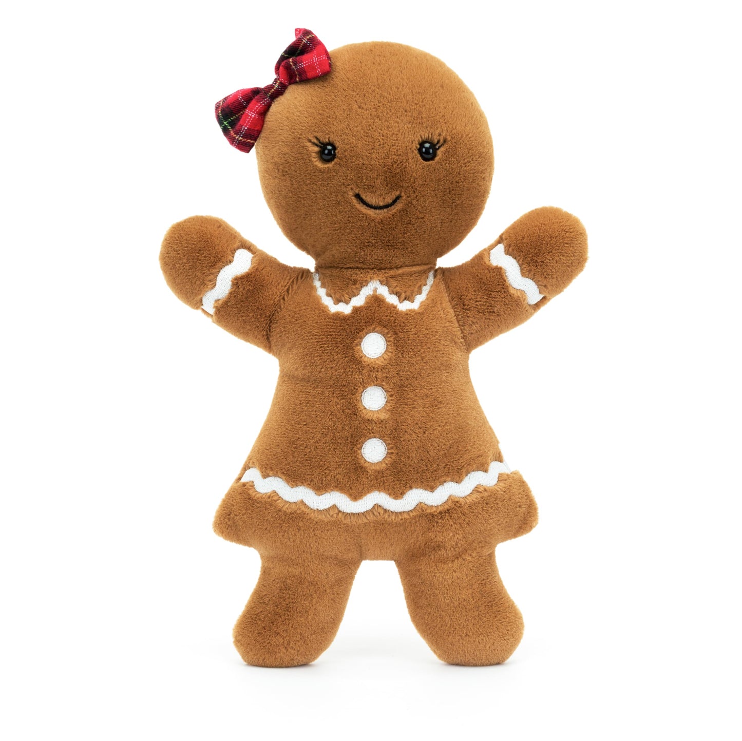 Jellycat Jolly Gingerbread Ruby Large – Festive Plush for Cozy Holidays