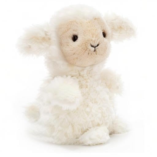 Jellycat Little Lamb Plush Toy – 7-Inch Soft Sheep