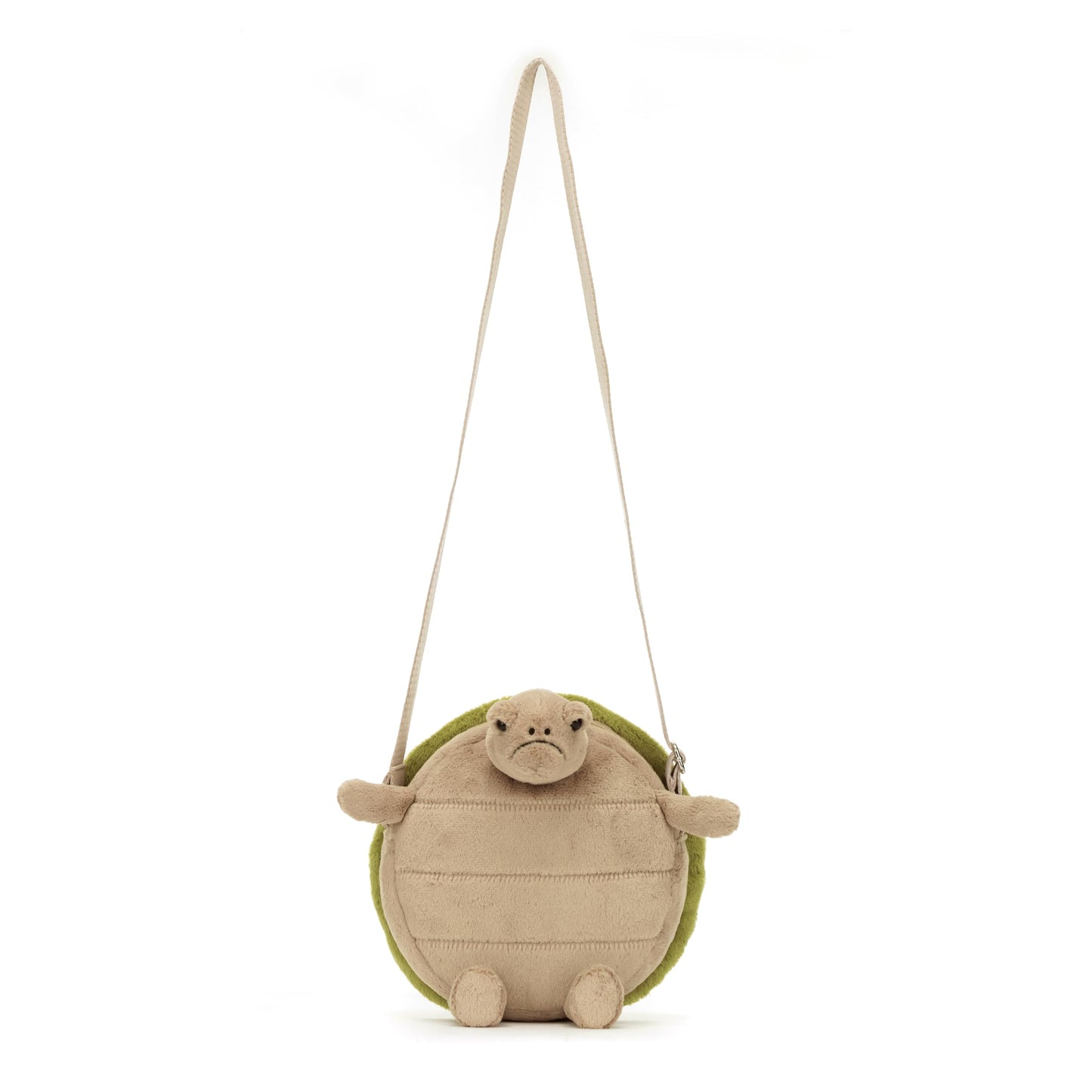Jellycat Timmy Turtle Plush Bag 10-Inch Crossbody Purse | Soft, Unique Accessory