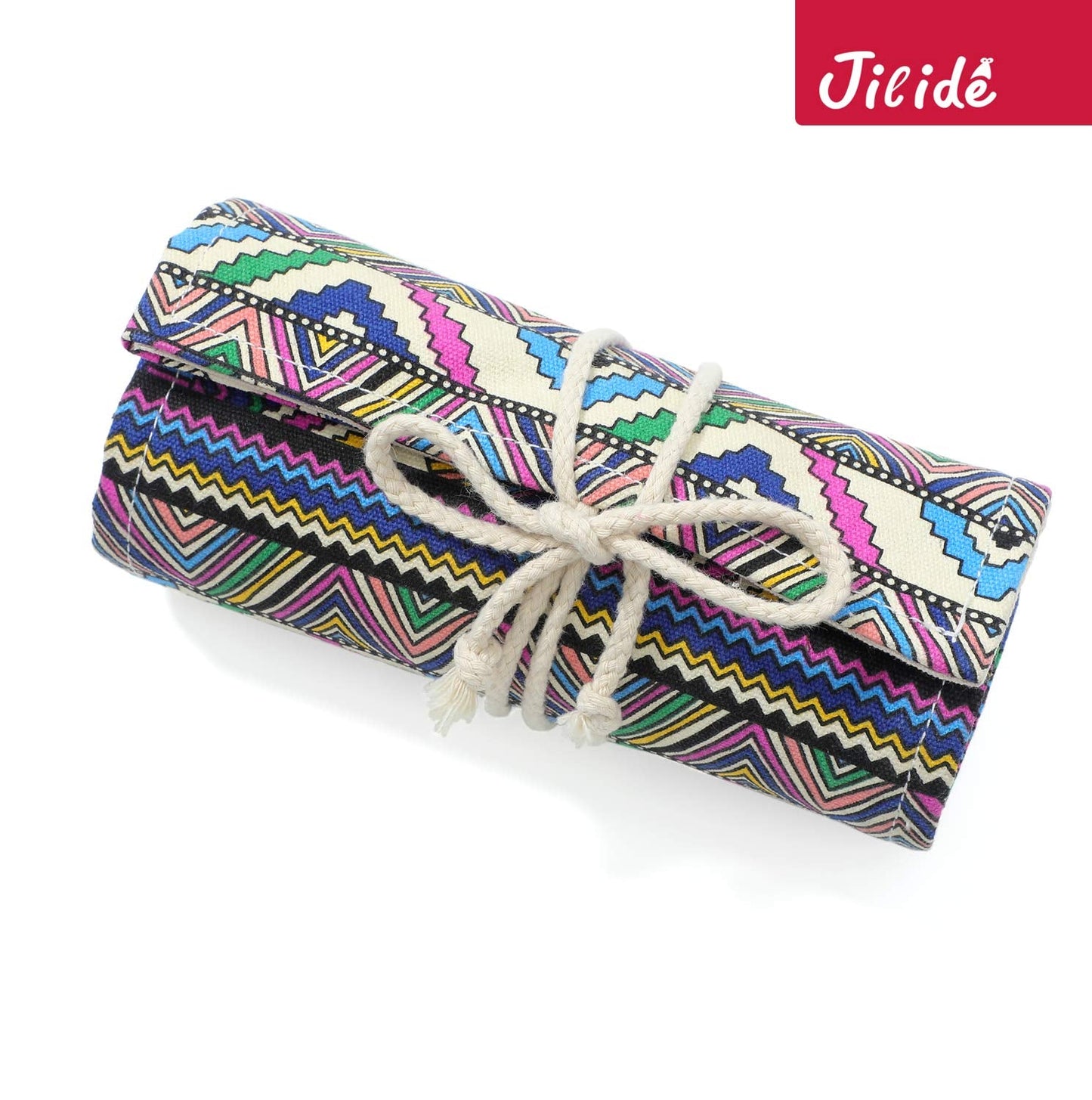 Jilide Erasable 36-Color Pencil Set with Eraser & Sharpener